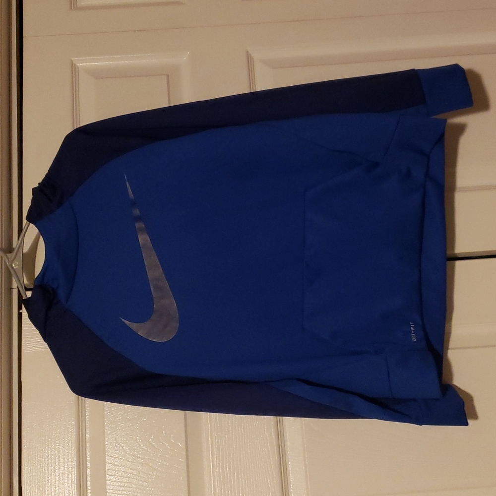 NIKE Dri-Fit Hoodie. Royal and Navy Blue. Boys XL, NWT
